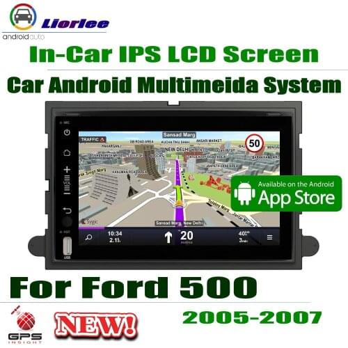 Carplayer Android System Core A53 PX5 7" HD IPS LCD Screen For Ford 500 2005-2007 Radio Player GPS Navi Multimedia