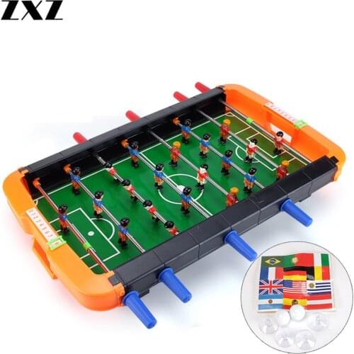 Kids Children Table Football Machine Desk Soccer Toys Outdoor Camping Hiking Tools Entertainment Mini Table Game 6/8 Shots Gifts