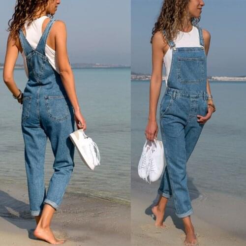 Jean Overalls Casual Spring Autumn New Fashion Jeans For Women Plus Size High Waist Dark Blue Destroyed Hole Female Wear
