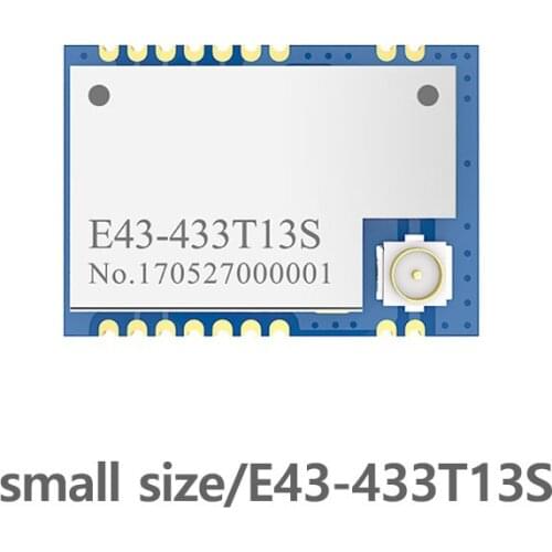 E43-433T13S UART 433mhz RSSI Transceiver 20mW IPEX Stamp Hole Antenna IoT uhf SMD Wireless Transmitter and Receiver RF Module