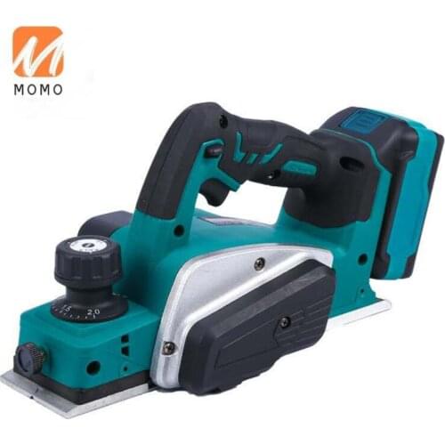 Portable Lithium Battery Electric Planer Copper Motor 18V 4.0Ah Powerful Woodworking Tool For Carpenter