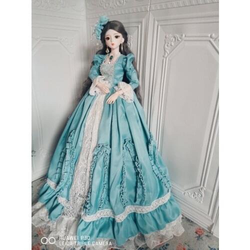 Female BJD Dolls 1/3 hand customized make up Plastic joint movable doll