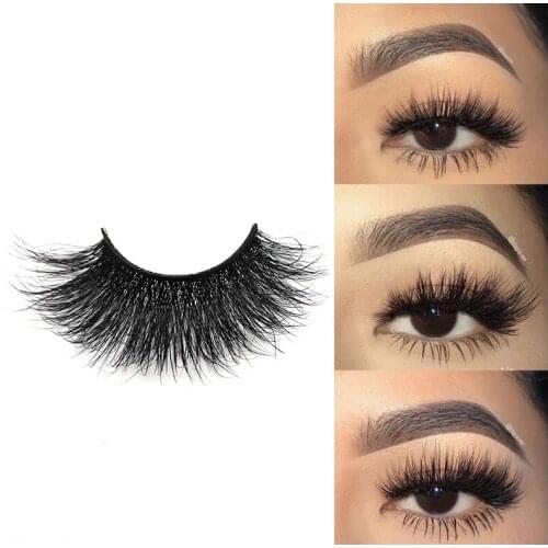 1Pairs 3D Faux Mink Hair False Eyelashes Natural/Thick Long Eye Lashes Volume Soft Wispy Makeup Beauty Extension Tools