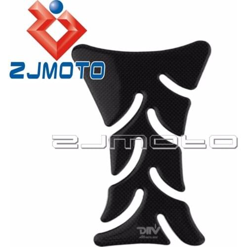 New Motorcycle Gas Tank Protector Pad Oil Tank Stickers Carbon Fiber Motorbike Decal