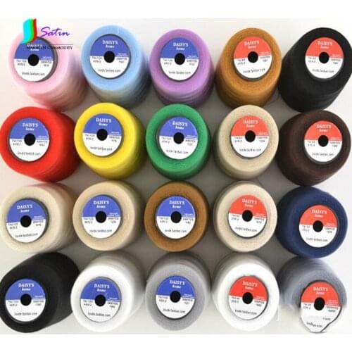 PagodaLine 402 Sewing Machine Thread Hand Sewing Line 3000 Yards High-speed Polyester Dewing Yhread 2pcs/lot Multicolor S475P