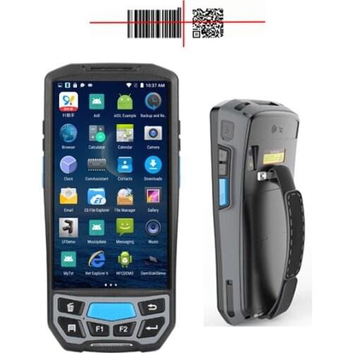 PDA baorcode scanner handheld terminal 1d 2D Upc/Pdf/Data Matrix/Maxicode/Qr Code Laser Bar Code Reader data collector nfc pdas