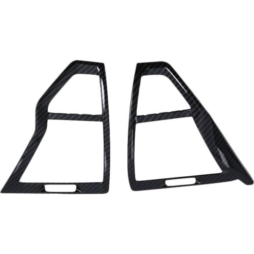Fit For BMW X3 2018 2019 Carbon Fiber A/C Frame Molding Console Air Conditioning Vent Outlet Cover Trim Protector Accessories