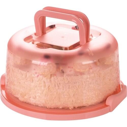 Portable portable Cake Box 8-inch baking box dust-proof and fresh-keeping household baking tools birthday cake box