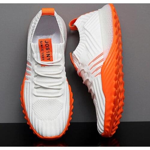 Plus Size Summer Air Mesh Scarpe Donna Summer Womens Sports Shoes Men Running Sneakers for Women Basket De Sport White D-436