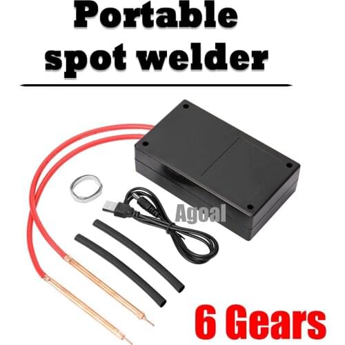 DIY Handheld Welding Soldering Machine18650/32650 Li-ion Battery Mini Spot Welder Pens Display Power Spot Welding Power DC Cable