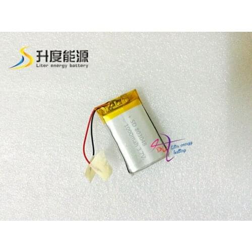 SD CE, Rohs, MSDS approved 803048 3.7v 1000mah tablet battery