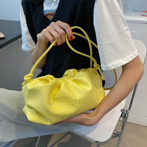 Brand Shoulder Bags for Women 2021 Luxury Solid Crossbody Bags Female Luxury Travel Handbags and Purses Lady Party Clutch