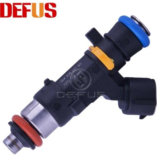 DEFUS 4x Fuel Injector Nozzle OE 0280158026 For Volkswagen Je tta Beetle Golf 2.0L 2004-2006 Bico 06A906031BS 0 280 158 026 NEW