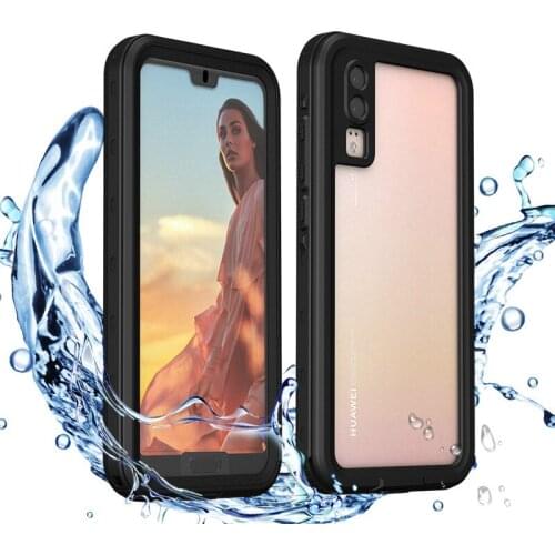 Shockproof Waterproof Case For Huawei P40 P30 Pro P20 Pro Case Diving Swim Proof Cover For Huawei P20 P30 Lite Mate20 Pro Shell