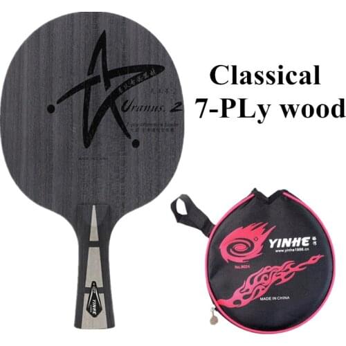 Yinhe u2 7 ply wood Uranus.2 U-2 Attack+Loop OFF Table Tennis Blade for PingPong Racket