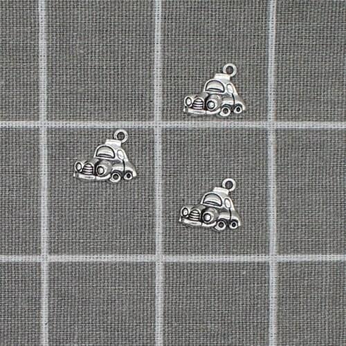 10pcs/lot 16*19mm New Product Zinc Alloy Car Pendant Connectors For DIY Making Metal Choke Necklaces Jewelry Finding X1865