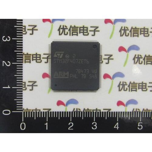 32-bit STM32F407ZET6 micro controller Ethernet MAC ARM cortex LQFP144 M4