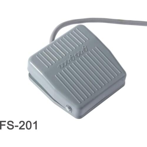 DIANQI FS-201 VFS-201 Foot Switch Series Foot Switch Pedal Foot Control Switch 250V 10A