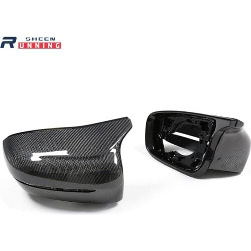 For BMW 5 Series G30 G38 6 Series GT G32 7 Series G11 G12 2017-2019 F90 M5 Style Replacement Carbon Fiber Side Mirror Cover LHD