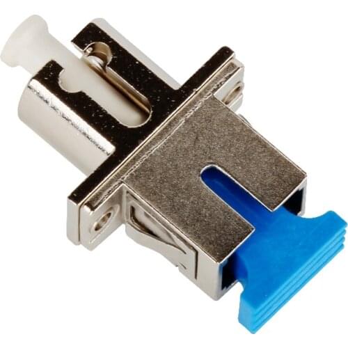 Hybrid Adapter, LC & SC, simplex, rectangle shape, metal material