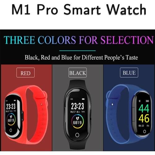 M1 Pro Smart Watches with TWS Heart Rate Watch Smart Wristband Sports Watches Smart Band women Waterproof Smartwatch Android