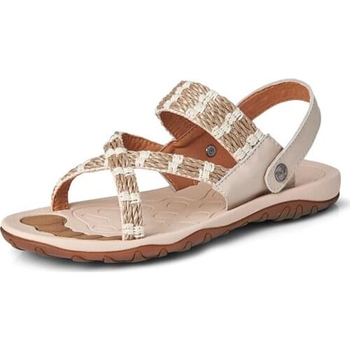 Men High Top Sandals Mules 2021 Summer Hot Brand Male Casual Shoes Non-slip Slippers Soft Beach Sandals Cool Water Flip Flops