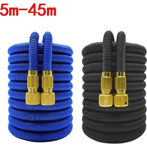 5m-45m Garden Hose Extensible Watering Lawn Mangueras Para Jardin Flexible Magic Pipe Agricultural Irrigation Tool Dropshipping