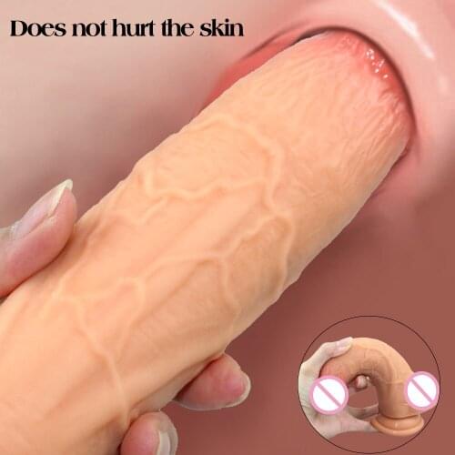 Silicone Realistic Dildo for Women Huge Suction Cup Penis Fake Dick Females Masturbation Toys Erotic Lesbian Adult Sex Machine