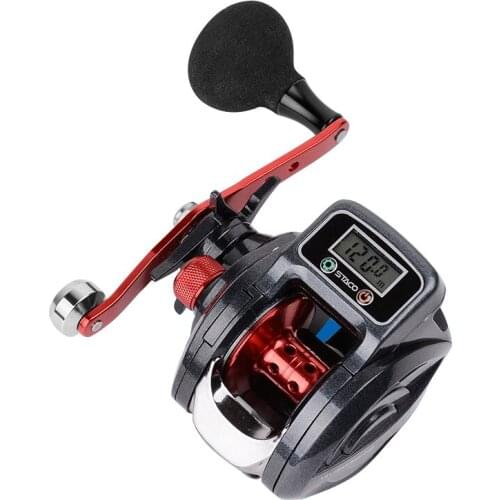 High-performance fishing reel digital display lead ice fishing reel high-performance rotary bait casting fishing wheel free sale