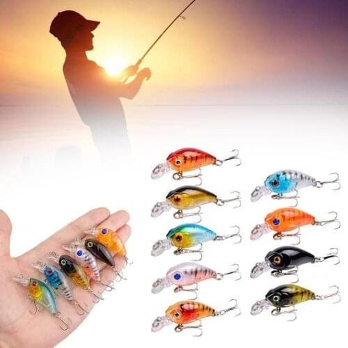 1 PCS Minnow Fishing Lure 45mm 3.6g Crankbait Hard Accessories D4F1 Bass Topwater Artificial Japan Bait Wobbler Fly Fishing D1R8