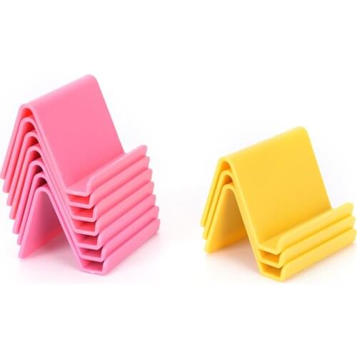 1pc Universal Tablet Stand Stand Desk Phone Holder For IPad IPhone Sony Nokia Cellphone And Tablet Plastic Stand Holder