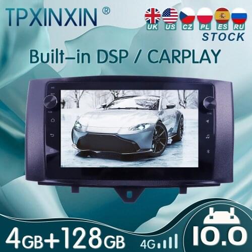 10.0 PX6 For Benz Smart 2011 - 2015 Android Car Stereo Radio with Screen Radio Player Car GPS Navigation Head Unit