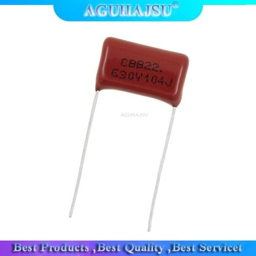 10PCS 630V104J Pitch 15mm 0.1UF 100nf 630V 104 CBB Polypropylene film capacitor new