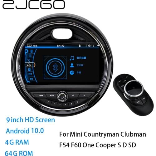 Car Multimedia Player Stereo GPS DVD Radio Navigation Android Screen for Mini Countryman Clubman F54 F60 One Cooper S D SD