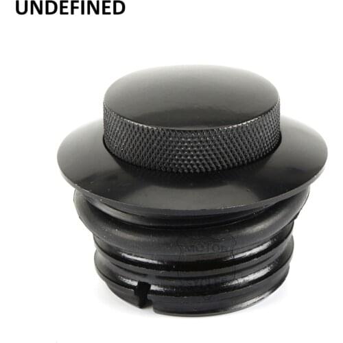 Motorcycle Accessories Black POP-UP Screw-In Flush Mount Fuel Tank Gas Cap for Harley Sportster 1982-2006 Dyna FXD Softial CVO