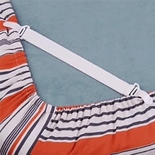 Hot Sale 4 x Bed Sheet Mattress Cover Blankets Grippers Clip Holder Fasteners Elastic Set plastic clips and fasteners for straps