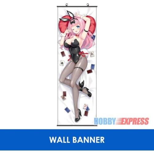 Hobby Express Azur Lane Kyouka Hikawa Chika Fujiwara Kaguya-sama Anime Wall Banner 90 x 130 cm