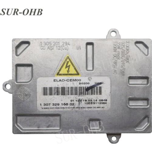 D1S D1R 130732916602 Xenon Headlight Ballast 1307329166 35W 1307329351 HID Module For 1 307 329 166 02 Peugeot 308 10EEG112384