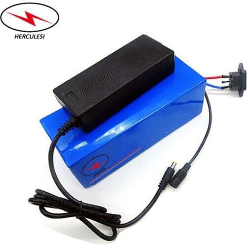 500W 24V 20Ah Lithium Electric Bike Battery 7S10P 24 Volt Li-Ion Bateria Pack + 30A BMS + Charger