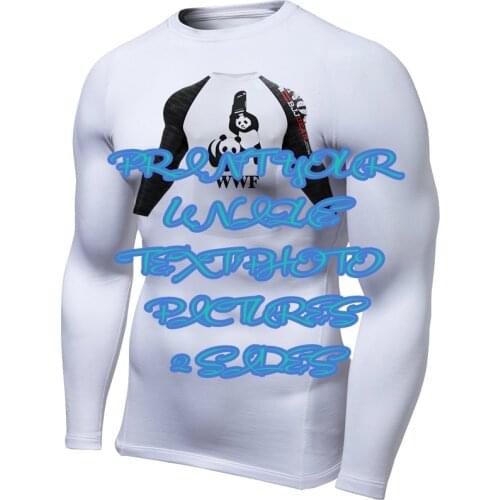 Boy Men Multi Color Full Printing Fitness Tee Tops 3D Design Animals Pandas Sports Wear