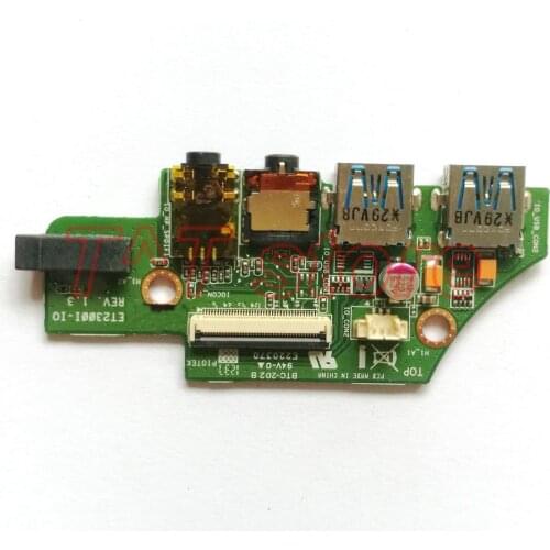 New original FOR ASUS ET2300I AUDIO USB PORT BOARD ET2300I-IO free shipping