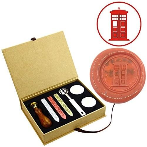 Police Station Movie Theme Wax Seal Stamps Kit Custom Wedding Invitation Envelope Seal Stamps