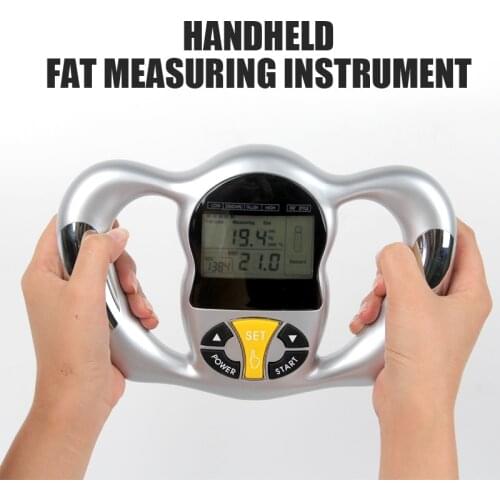 Hand-Held 6Seconds Body Fat Measuring Instrument Measuring Instrument BMI Meter Health Fat Analyzer Monitor fat measure