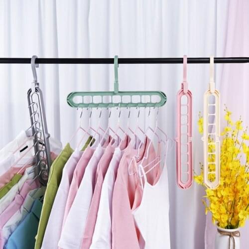 Hot Sale Clothes Coat Hangers Organizer Plastic Multifunction Clothes Hangers Baby Clothes Drying Racks Storage Rack Hangers
