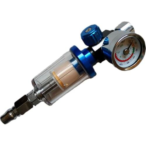 High Quality Spray Gun Air Regulator Gauge Spray gun dedicated pressure table In-line Water Trap Filter Tool Mini Air Filte