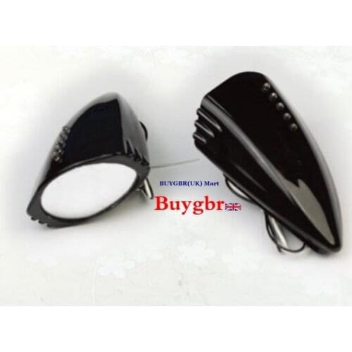 For MT252-013 COLOR: black chrome fietment: Motorcycle Mirrors Buygbr