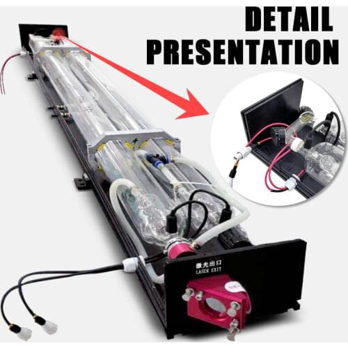 001 VECI 600W CO2 Laser Tube with High Powerful Low Cost Glass Laser Lamp For Engraving Machine