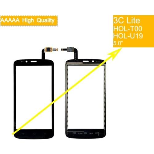 10Pcs/lot For Huawei Honor 3C Lite HOL-T00 HOL-U19 Touch Screen Touch Panel Sensor Digitizer Front Glass Touchscreen