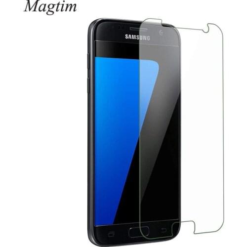 Magtim 9H 2.5D Tempered Glass For Samsung Galaxy S6 S7 S5 S4 S3 Screen Protector Explosion Proof For Note 3 4 5 Protective Film