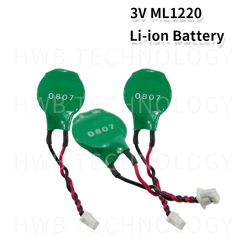 3 PCS/for NEW Varta ML1220 ML1220 3V RECHARGEABLE 2 PIN BIOS BACKUP CMOS RTC BATTERY Free shipping